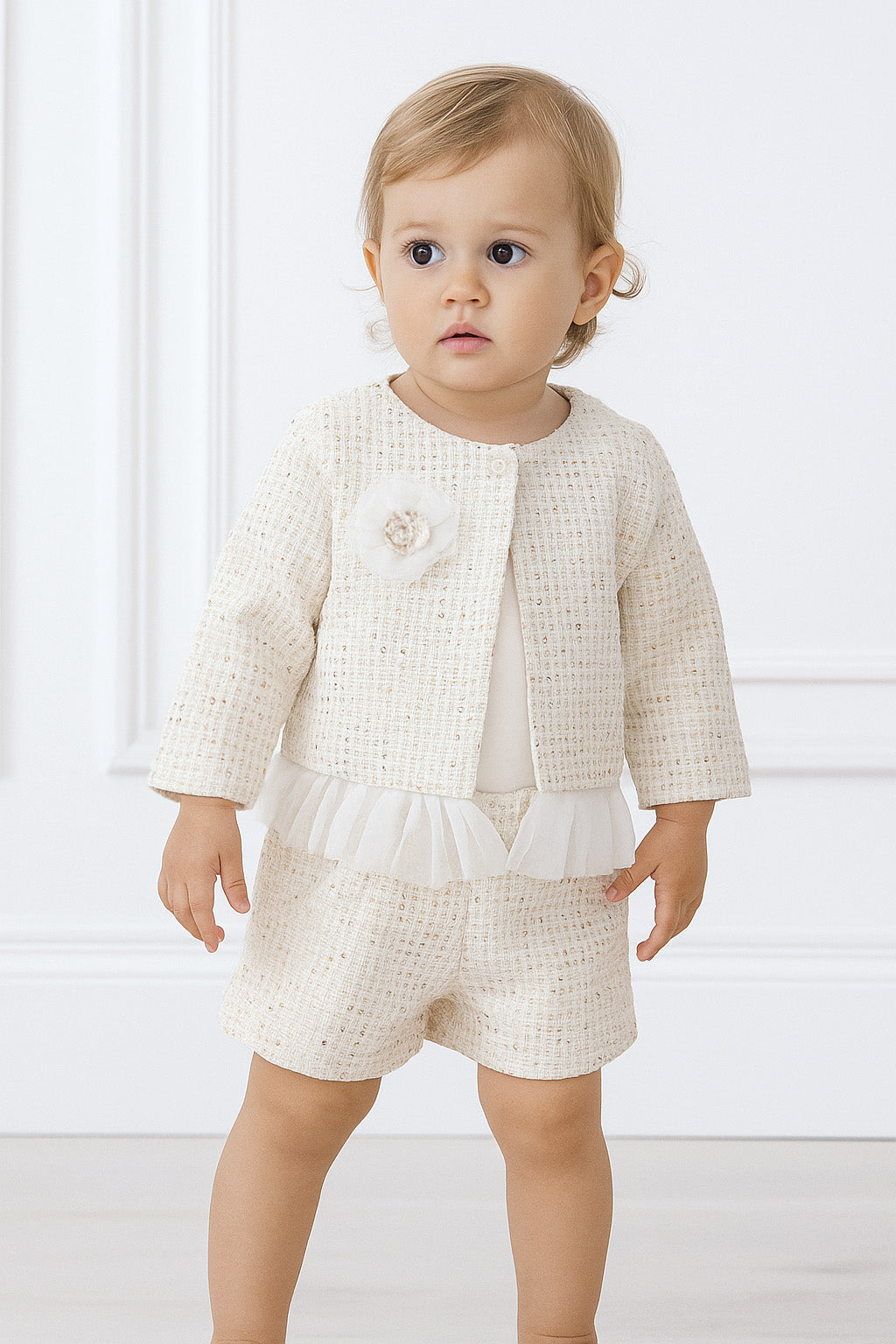 Luxury collection: Set 2 pcs (jacket and shorts)-GISELLE