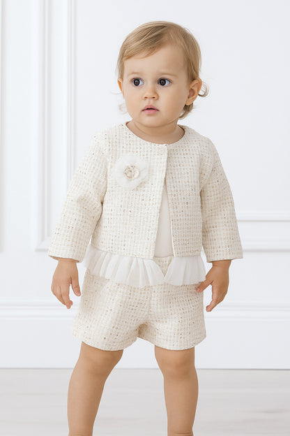 Luxury collection: Set 2 pcs (jacket and shorts)-GISELLE