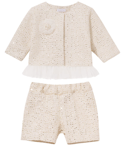 Luxury collection: Set 2 pcs (jacket and shorts)-GISELLE