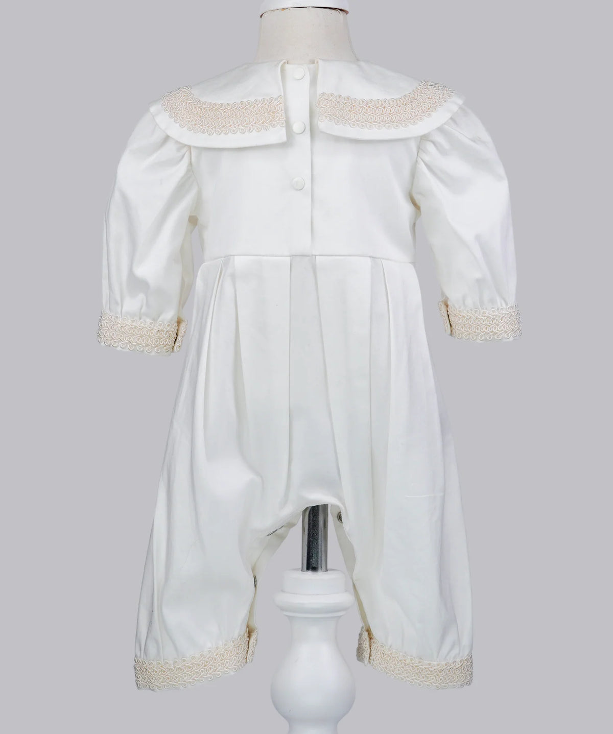 Sofia Baby HANDMADE LUXURY CROSSED ROMPER