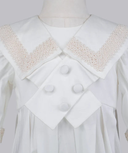 Sofia Baby HANDMADE LUXURY CROSSED ROMPER