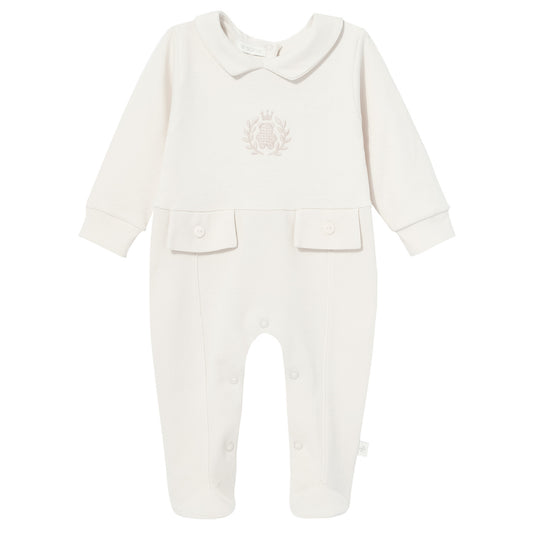 Luxury collection: Babygrow "JEREMY" Ivory