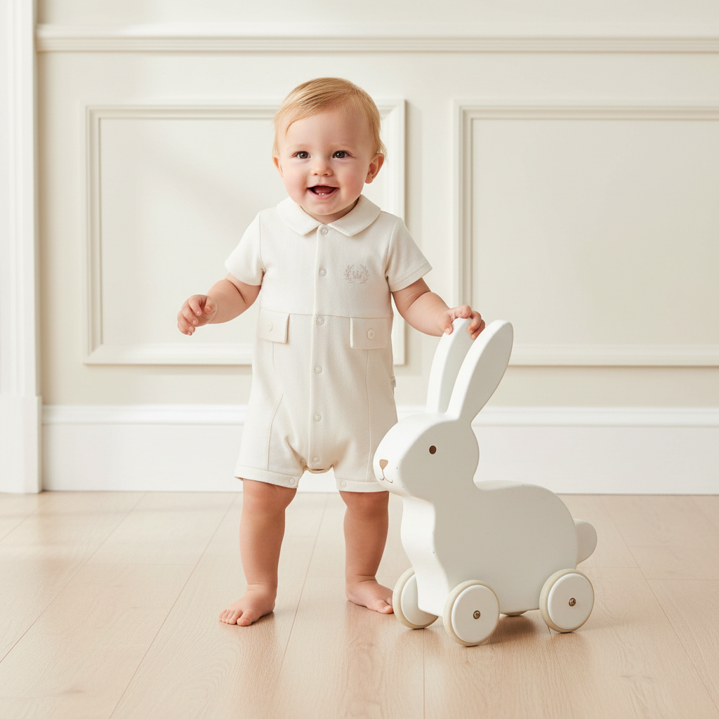 Luxury collection: Shorty Babygrow "JEREMY"