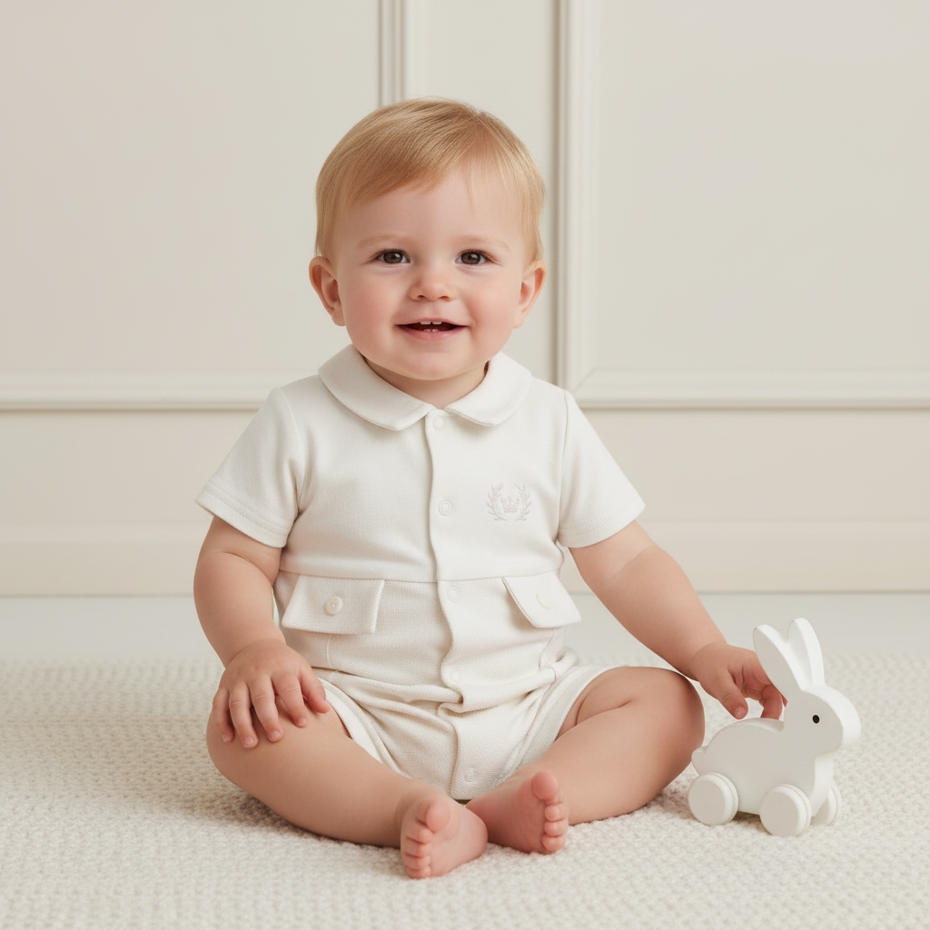 Luxury collection: Shorty Babygrow "JEREMY"