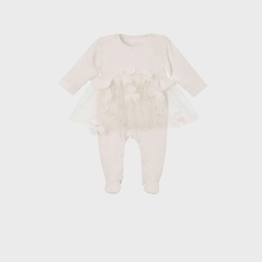 Sofia Baby Luxury Babygrow 'LIWIA' Ivory