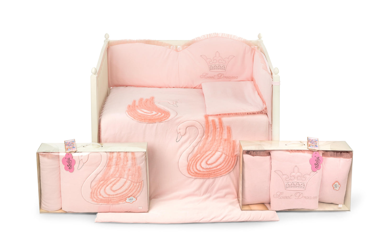 Luxury Bedding Set "JASMINA" - 5 PCS