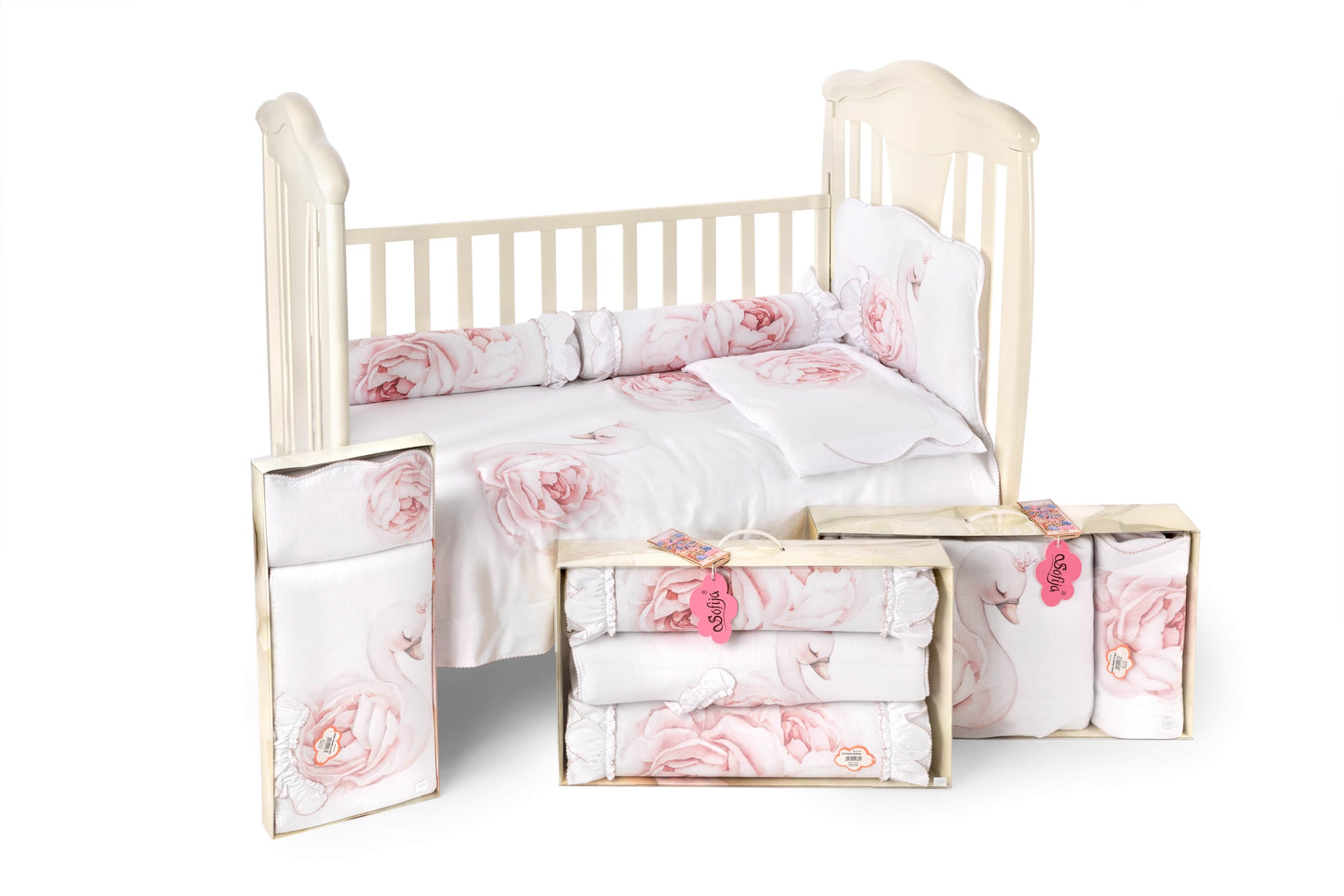 Luxury Bedding Set "MALWINKA" - 5 PCS