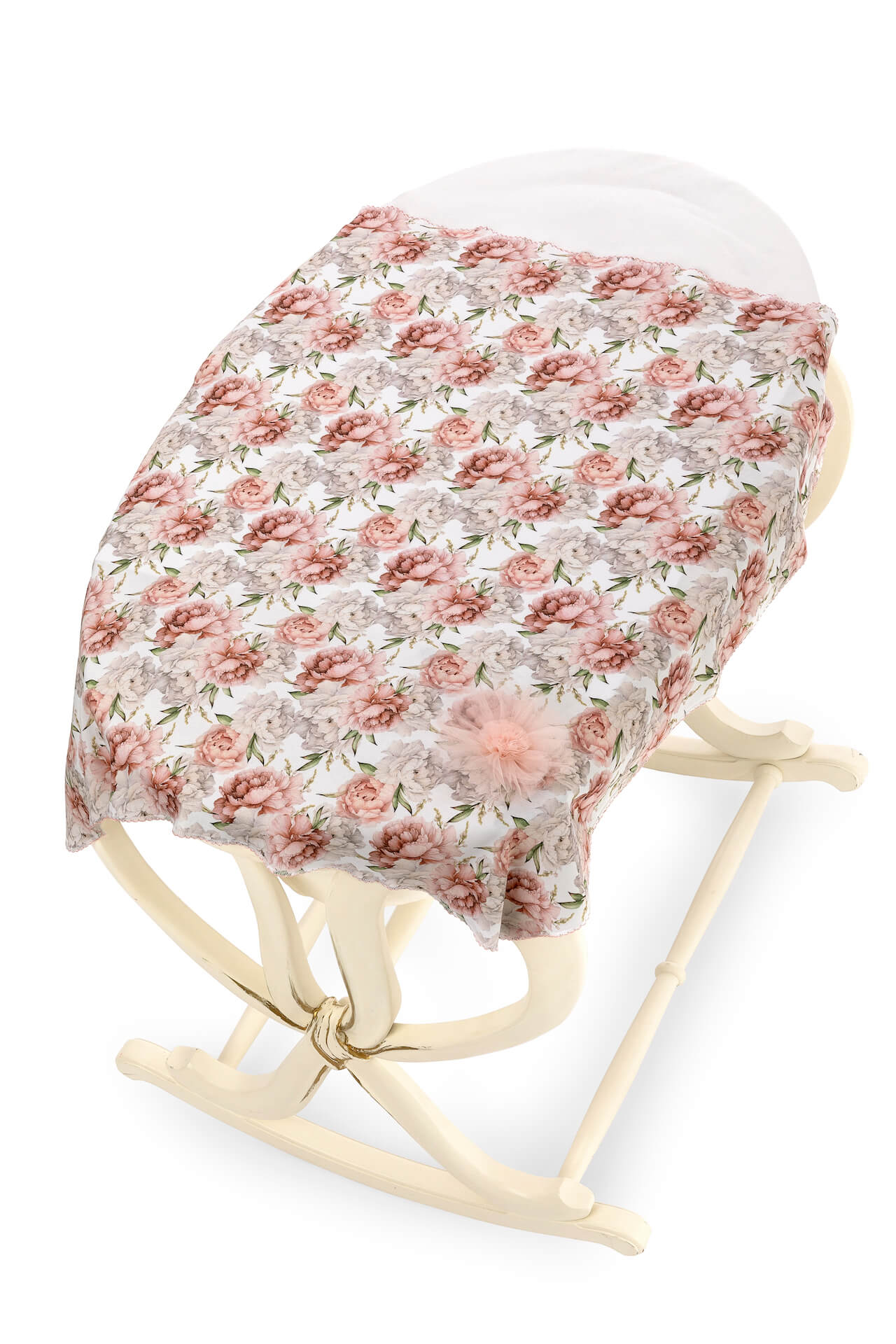 Luxury Swaddle- Anet (Floral)