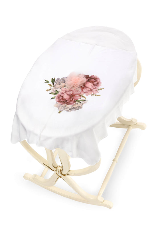 Luxury Swaddle - Anet (White)