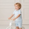 Luxury Collection: Set 2pcs (top s/s Short) "MAX"- Light Blue