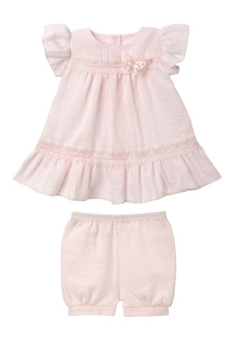 SET"MUSLINKA" PINK