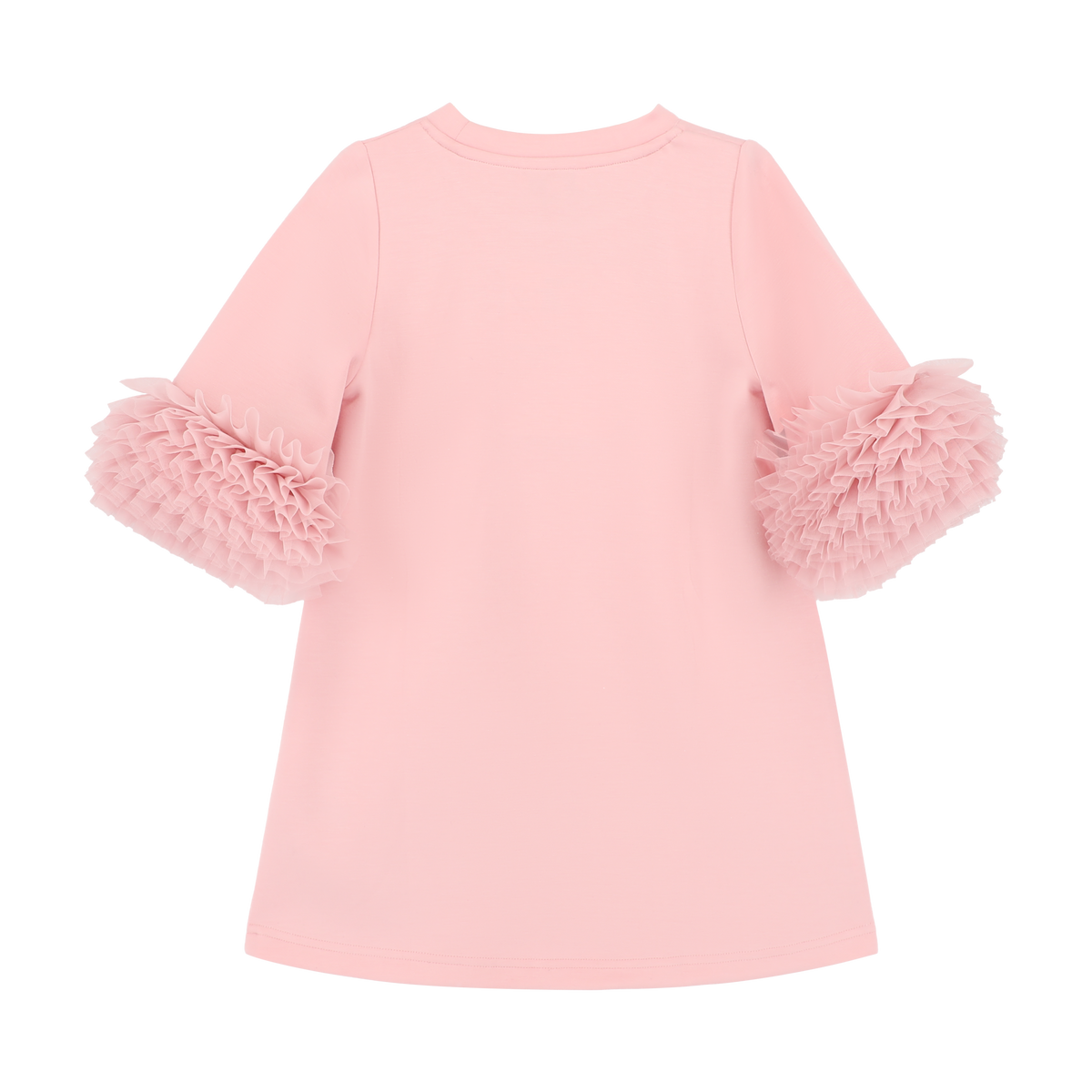 ANGEL'S FACE: MERYL RUFFLE SLEEVES PINK DRESS