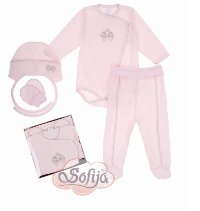 3pc-Set - Bella Newborn Baby Gift