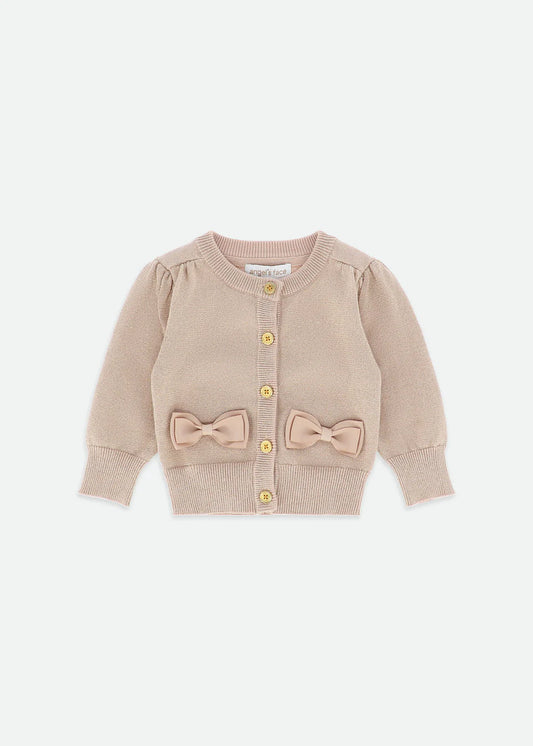 Angel's Face: NIKKI METALLIC BABY CARDIGAN GOLD