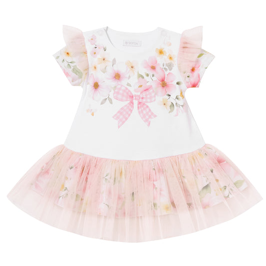 Luxury collection: Dress Short Sleeve "PALOMA"