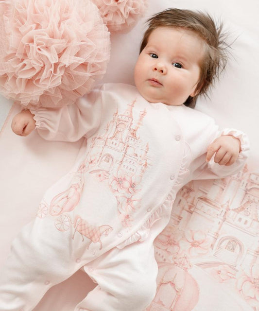 Babygrow- Luxury Collection: Ivory and Gold "Chariot Princess"