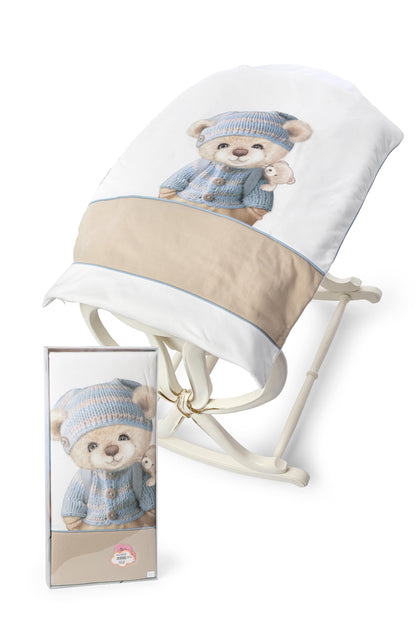 Babygrow "MICHAŁEK" signature bear print