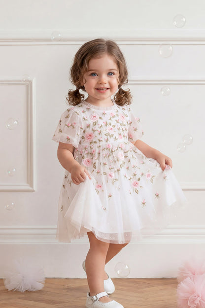 Needle & Thread: ROSE BLOOM BABY DRESS