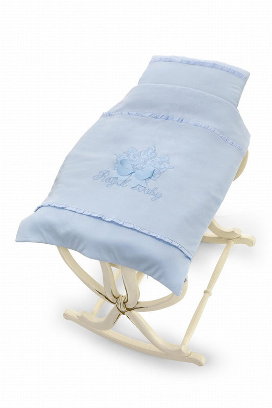 Premium Super soft blanket "ROYALTY" Blue