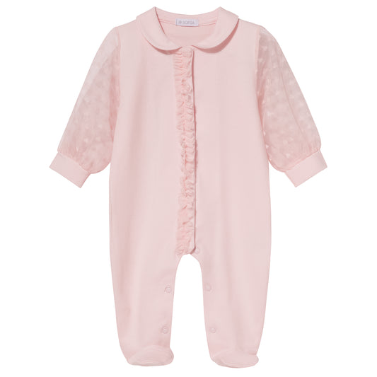 Luxury collection: Babygrow unzipped "SABRINA"