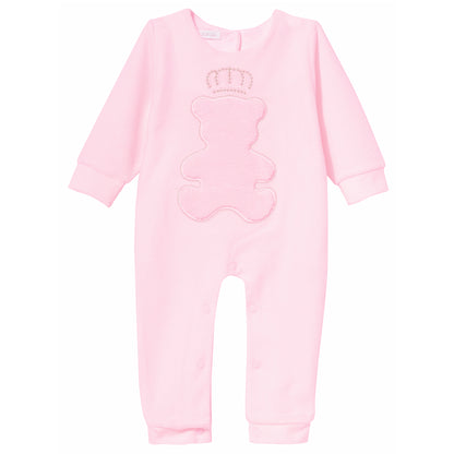 Luxury Collection:Babygrow velour "TEDDY"