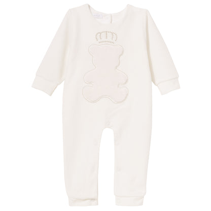Luxury Collection:Babygrow velour "TEDDY"
