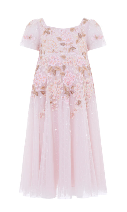 Needle & Thread: WISTERIA DOT SHORT SLEEVE KIDS GOWN