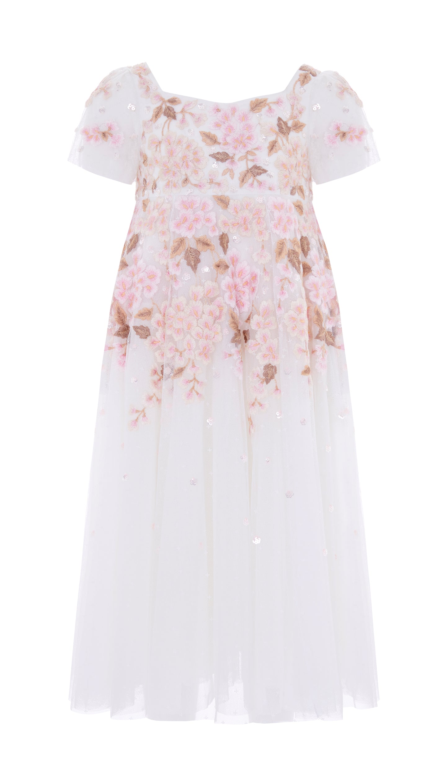 Needle & Thread: WISTERIA DOT SHORT SLEEVE KIDS GOWN