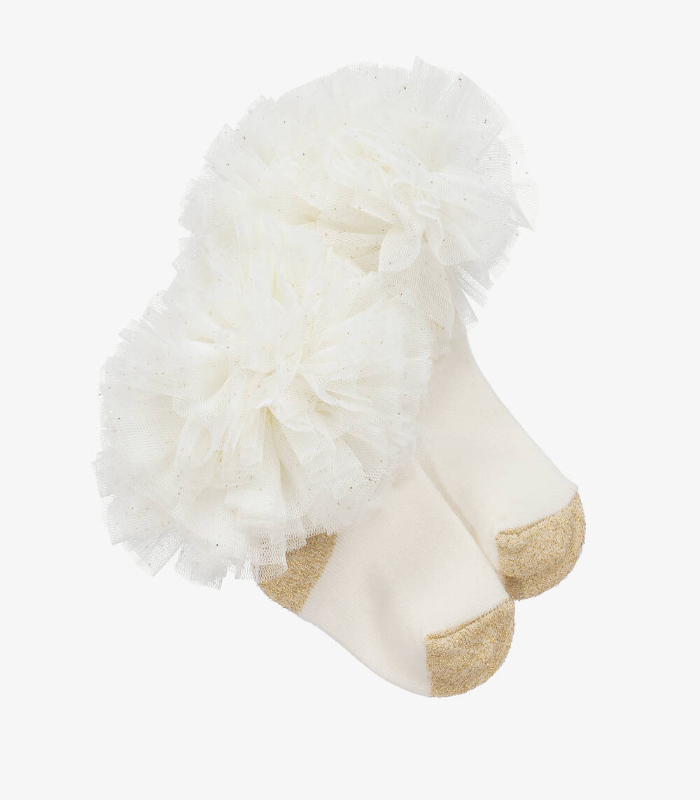 Cotton & Tulle Socks / Tutu socks