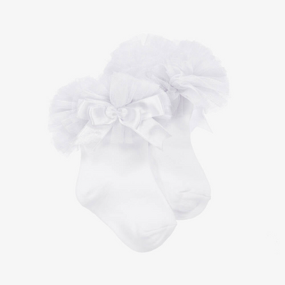 Cotton & Tulle Socks / Tutu socks