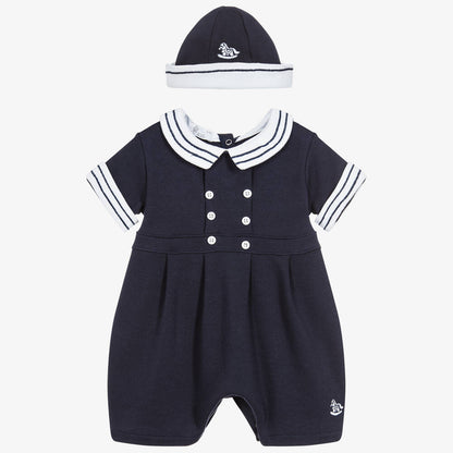 Baby Boys Babysuit Set - Blue