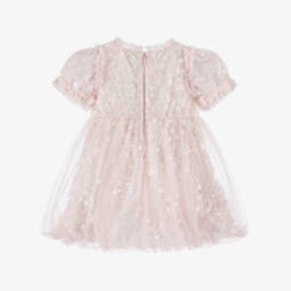 Needle & Thread : Confetti Baby Dress- Pink