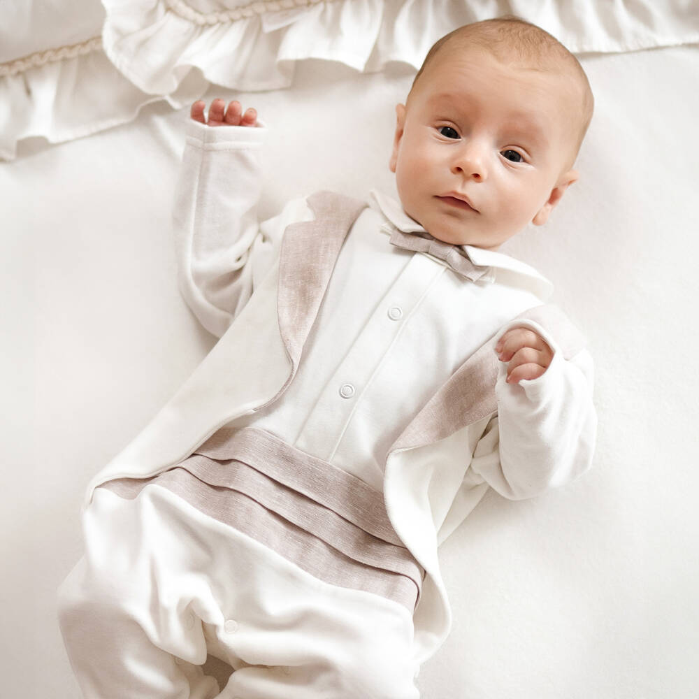 Luxury Collection: ROMPER "ERYK"IVORY