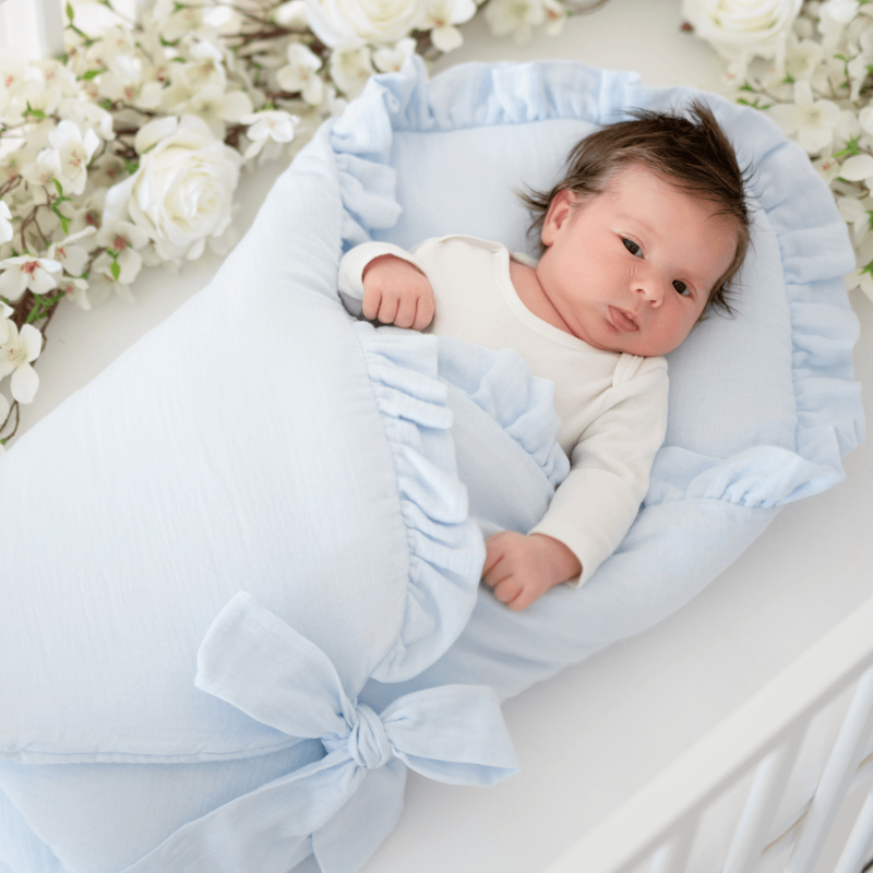 SIGNATURE COLLECTION : BABY NEST MUSLIN