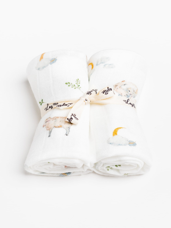 Swaddle Luxury Bamboo  - mini 2 pcs set